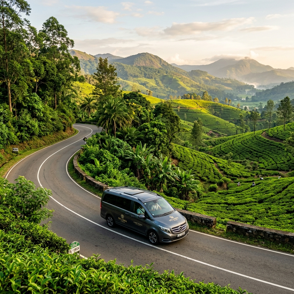 Luxury Tourist Vehicle in Sri Lanka